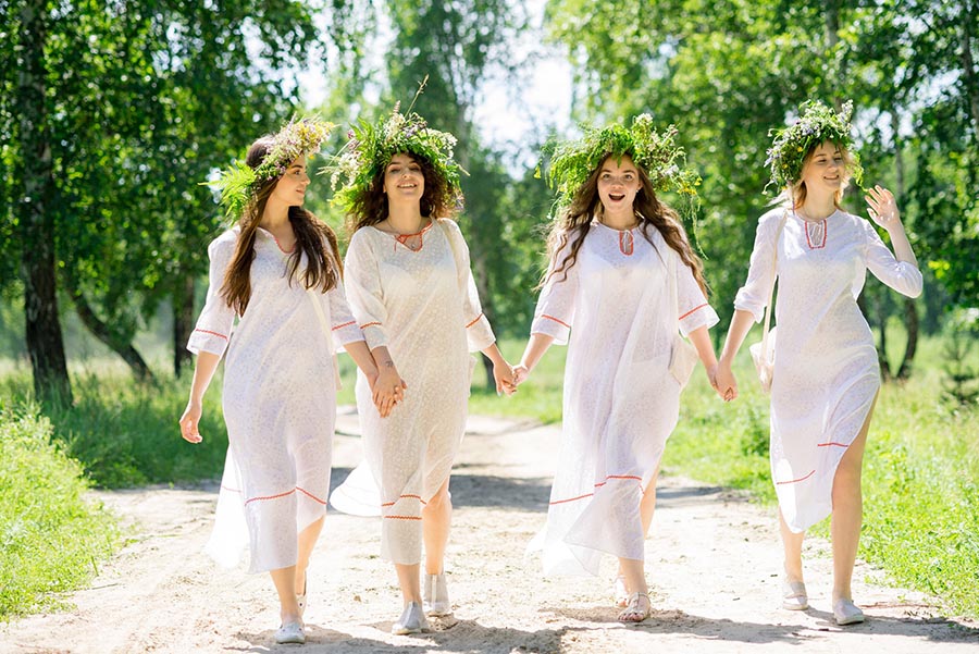 Slavic girls in Nizhny Novgorod