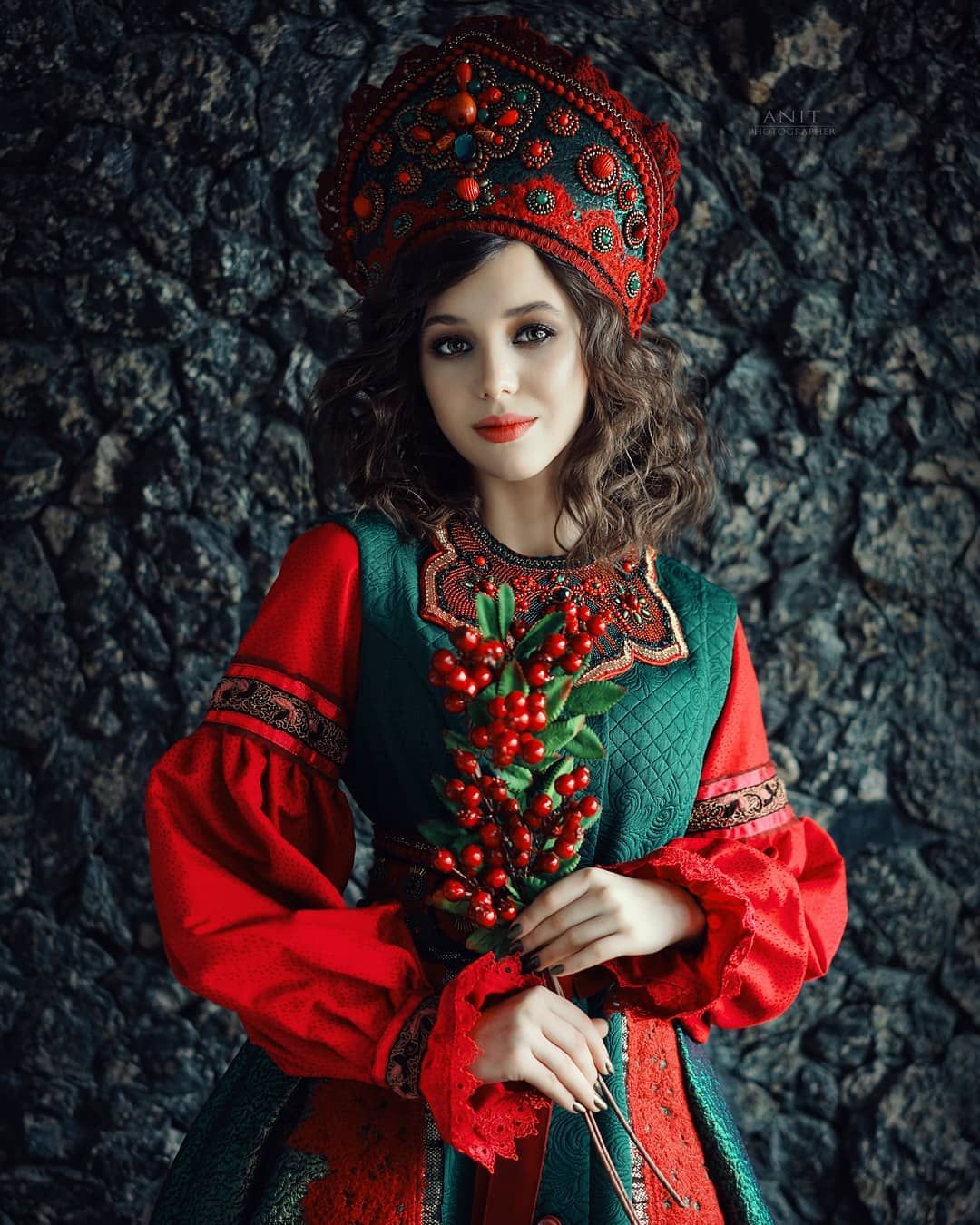 Nude girl Women in Slavic costumes in Nizhny Novgorod